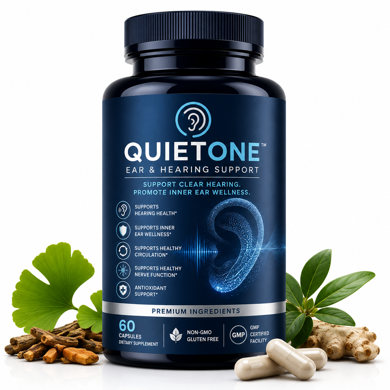 Quietone™ Ear & Hearing Support